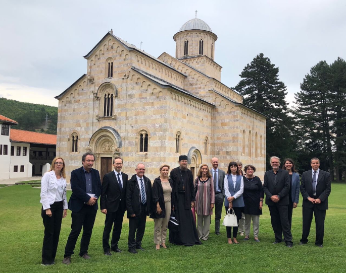Evropski ambasador u poseti manastiru Visoki Dečani i Specijalnoj zaštićenoj zoni