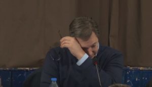 leksandar Vučić u Lapljem selu