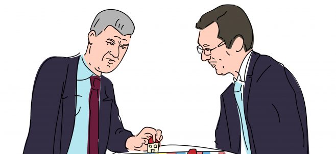 Hashim Thaci and Aleksandar Vucic/Prishtina insight