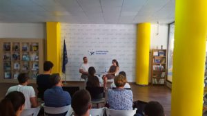 Sa današnje diskusije u EU Info centru, Foto: EU Info centar