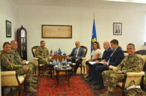 Kuoči i Gaši na sastanku, Foto: Kosovsko ministarstvo unutrašnjih poslova