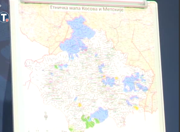 Etnička mapa Kosova