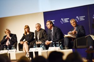 Aleksandar Vučić na sinoćnom panelu u okviru Alpbah foruma