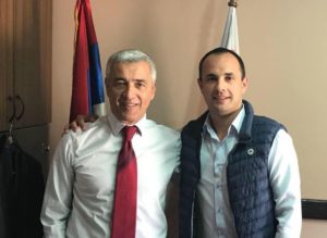 Aleksandar Ivanović sa stricem
