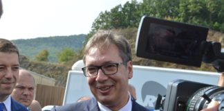 Aleksandar Vučić, Gazivode, FOTO: KoSSev