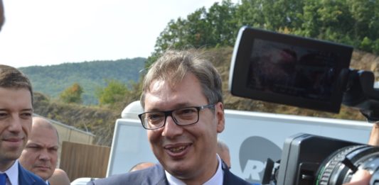 Aleksandar Vučić, Gazivode, FOTO: KoSSev