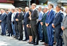 Nedoslednost Srpske liste kroz predsednikove „sugestije“ Aleksandar Vučić sa zvaničnicima, FOTO: KoSSev