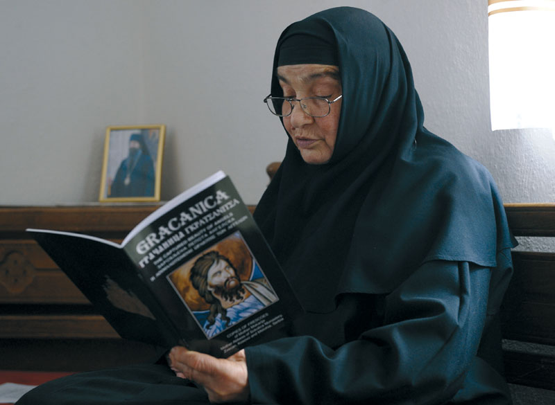 Igumanija manastira Sokolica mati Makarija FOTO: Večeranje novosti