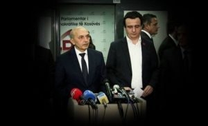 Isa Mustafa i Aljbin Kurti