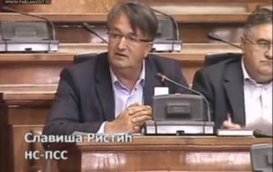 Slavisa Ristic Skupstina