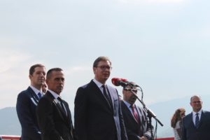 Vučić na Gazivodama