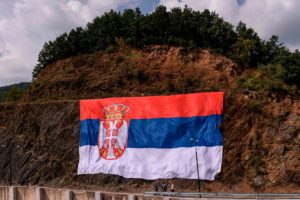 Zastava Srbije na Gazivodama