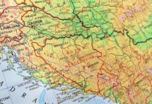 Granice, sto godina kasnije mapa karta