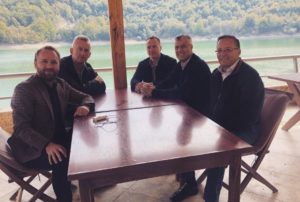 FOTO: Tači sa direktorima policije i Kosovske obaveštajne agencije i ministrom finansija na Gazivodama