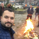 Two members of Haradinaj’s AAK party burned Serbian products Rifat Stojkaj