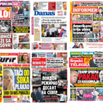 Naslovi beogradskih medija: Trudnice beže sa Kosova, Krvnik ima pakleni plan dok Tramp sprema pakao za Haradinaja Naslovne strane dnevne štampe 19-26. novembar 2018.