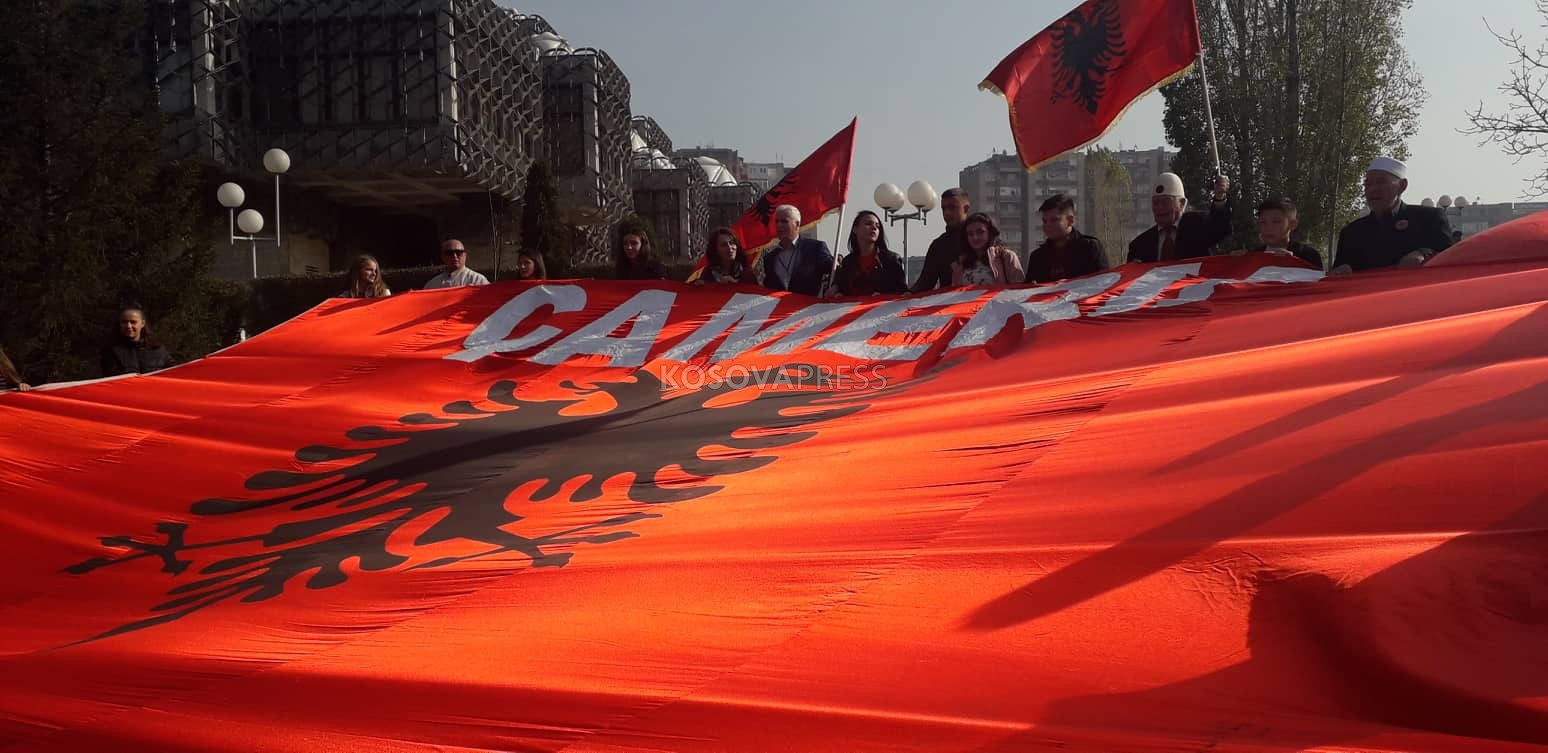 Marš Albanaca za ujedinjenje "albanskih zemalja" u Prištini FOTO: Kosovapress