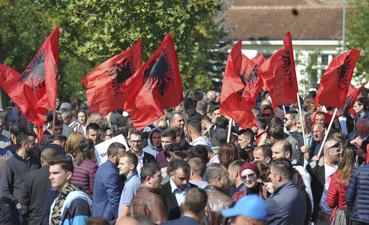 Protesti Albanaca, FOTO: Insajderi