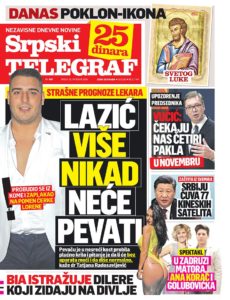 Nalovna strana Novosti četvrtak 1. nov