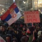 Sa protesta u Beogradu: Ko je ubio Olivera Ivanovića? Vidimo se 16. januara FOTO: N1 Protest u Beogradu "Strop krvavim košuljama"
