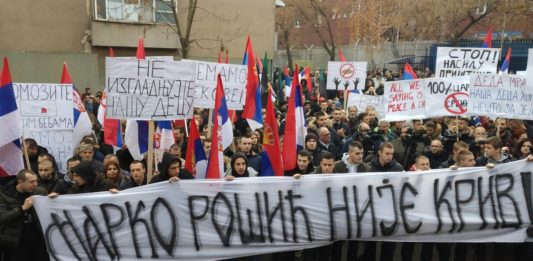 Protest Marko Rošić