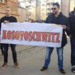 Performans „Kosovošvic“ – „ograničeno pravo na život, na hleb“ Protest studenata Mitrovica