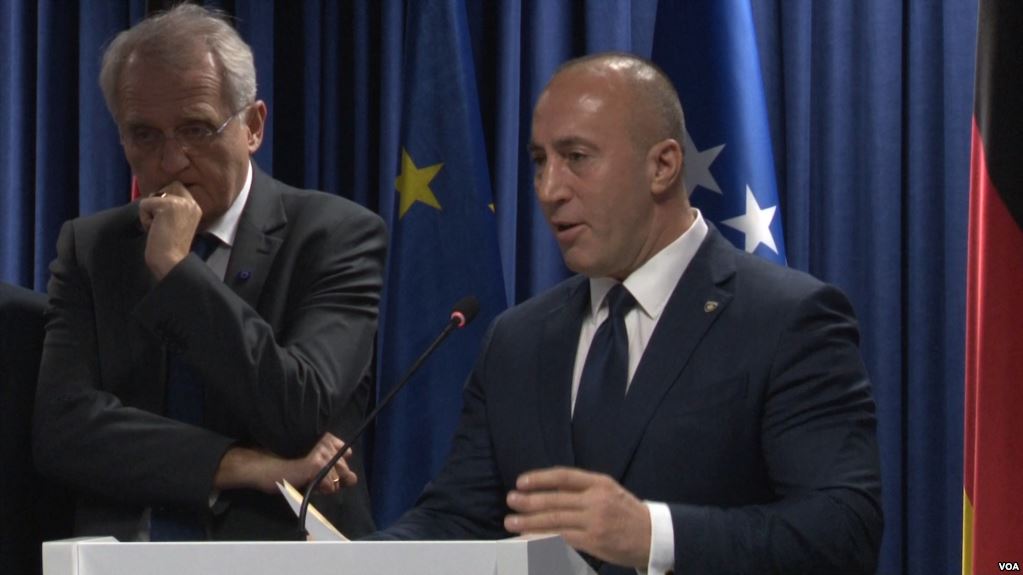 Ramuš Hardinaj i potpredsednika Evropskog parlamenta Rajner Viland