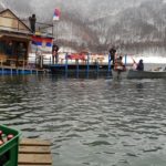 Jezero Gazivode, plivanje za Časni krst, Bogojavljanje 2019.
