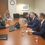 Jevtić i Palmer: Dijalog jedini put ka rešavanju problema Dalibor Jevtić i Metju Palmer