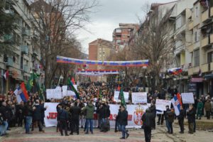 ,Protest Mitrovica