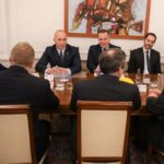 Neimenovani izvori kosovskih medija o detaljima sastanaka sa zvaničnicima SAD: Povućićemo se iz Bondstila National Security Council (NSC) Deputy Senior Director for Europe John Erath and NSC Director for European Affairs Brad Berkley met with Kosovo President Thaci and Prime Minister Haradinaj