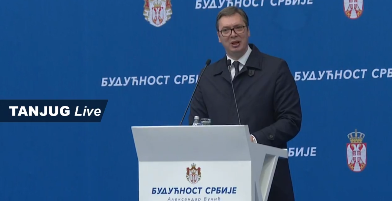 Aleksandar Vučić u Novom Sadu kampanja Budućnost Srbije