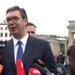 Vučić posle sastanka sa Mogerini: Nasmejan sam jer ste saterali Srbiju u ćošak Aleksandar Vučić, Berlin