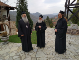 FOTO: Patrijarh Irinej u posetu manastiru Banjska/ERP KiM