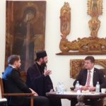 Lajčak u poseti manastiru Gračanica Lajček u Gračanici