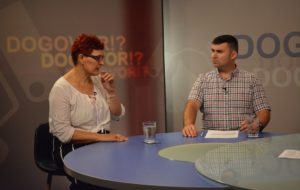 Nora Ahmetaj i Stefan Filipović u emisiji Dogovor 