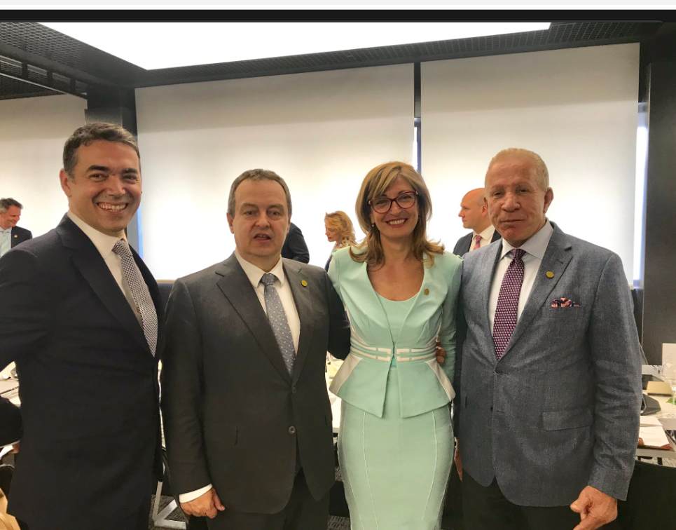 Nikola Dmitrov, Ivica Dačić. Ekaterina Zaharijeva, Bedžet Pacoli, Poznan Poljska