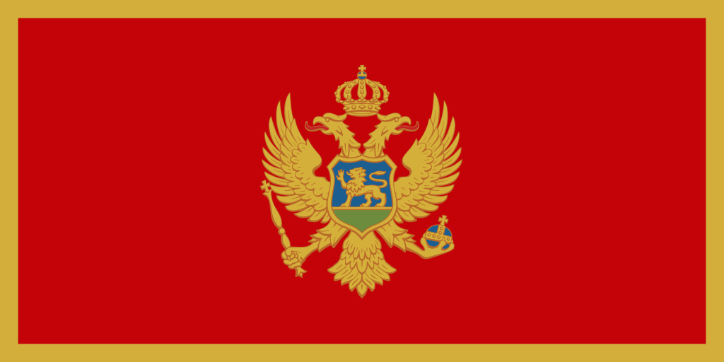zastava crne gore