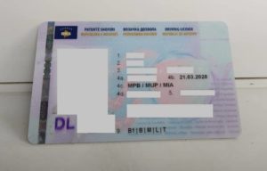 Vozačka dozvola Kosovska