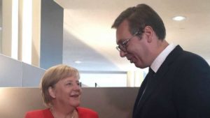 Vučić Merkel