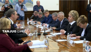 Beograd - Sastanak predsednika Srbije sa Valentinom Matvijenko