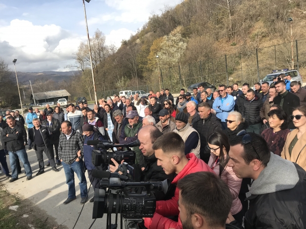 Štrpce protest