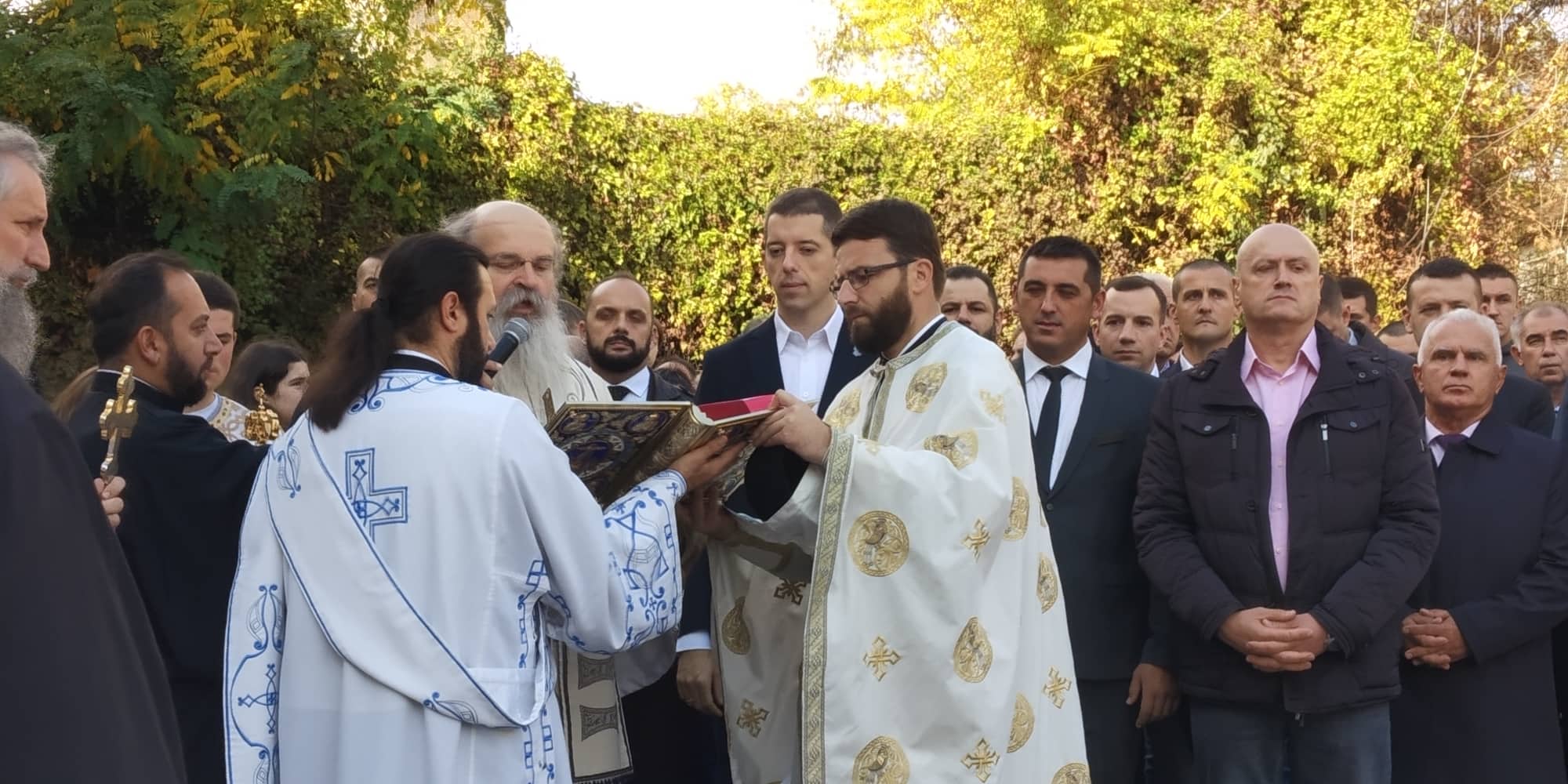 FOTO: Marko Đurić tokom poslednje posete Kosovskoj Mitrovici u novembru prošče godine/ KoSSev