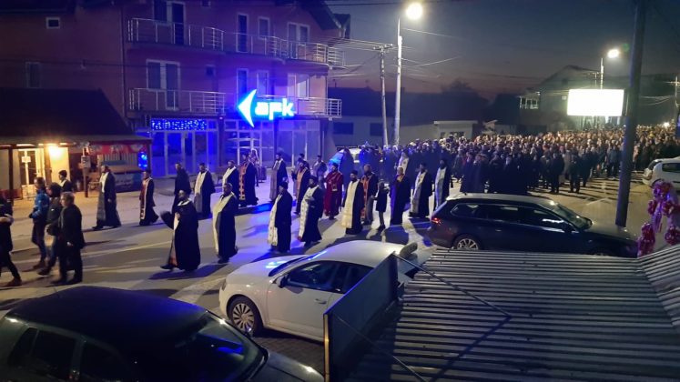 Gračanica &Scaron;etnja podr&scaron;ke Srpskoj pravoslavnoj crkvi i vernicima u Crnoj Gori