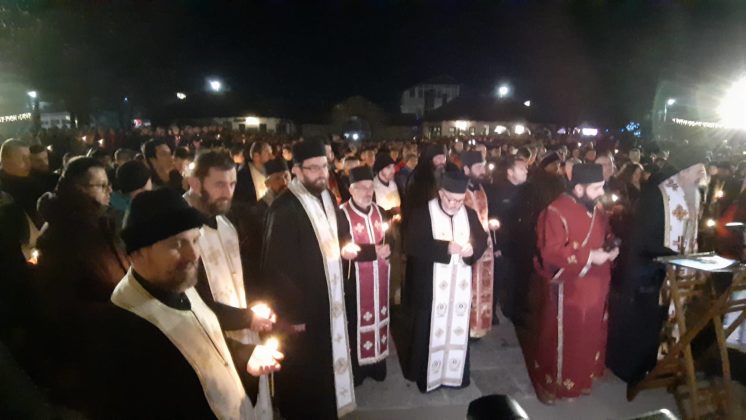 Gračanica &Scaron;etnja podr&scaron;ke Srpskoj pravoslavnoj crkvi i vernicima u Crnoj Gori