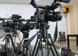 Mediji novinari novinar snimanje, kamera