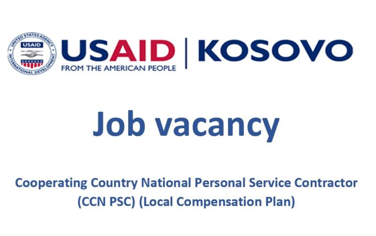 Usaid In Kosovo Jobs