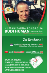 Dražan Vučić Fondacija AleksandraŠapića Budi Human