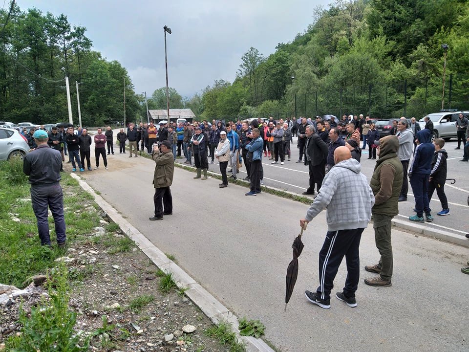 Protest štrpce