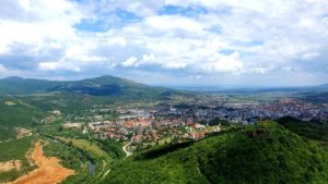 Pogled sa tvrđave Zvečan Mitrovica, Kosovska Mitrovica